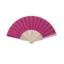 Éventail couleur en bois – Folklore - Fuchsia