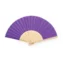 Éventail couleur en bambou - Kronix - Violet