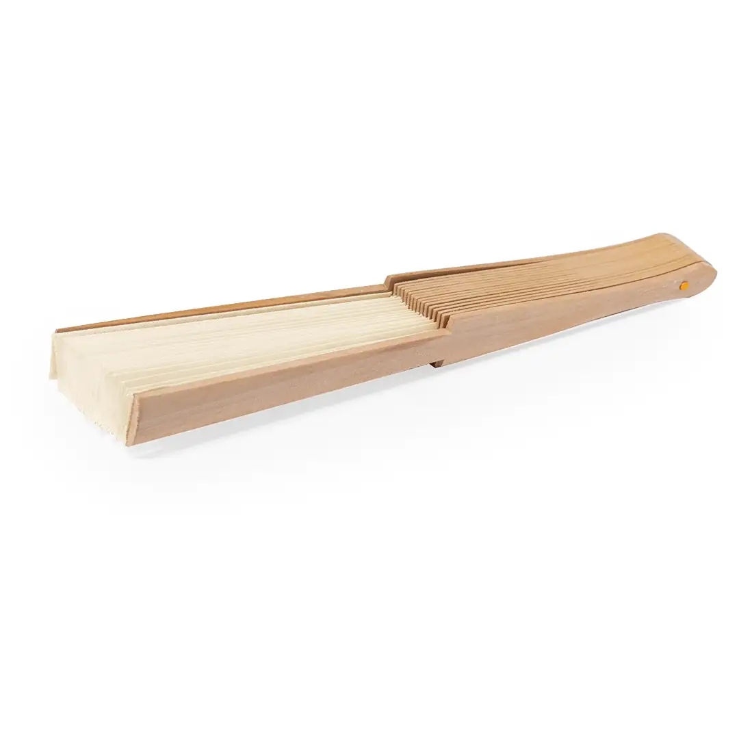 Éventail en bois - Sayiri – Image 3