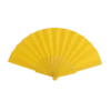 Éventail couleur en plastique - Tela - Jaune