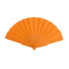 Éventail couleur en plastique - Tela - Orange