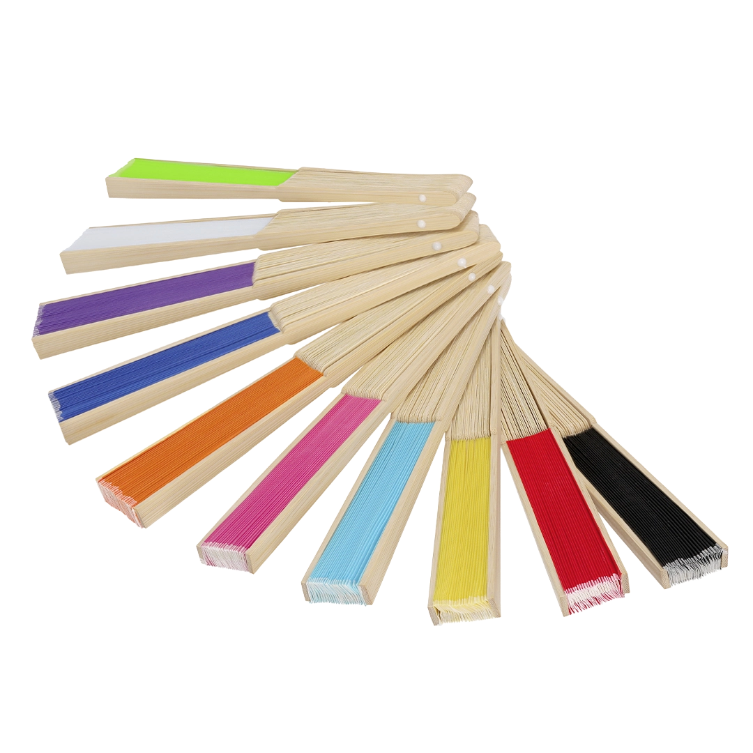 Éventail couleur en bambou - Mynor – Image 3