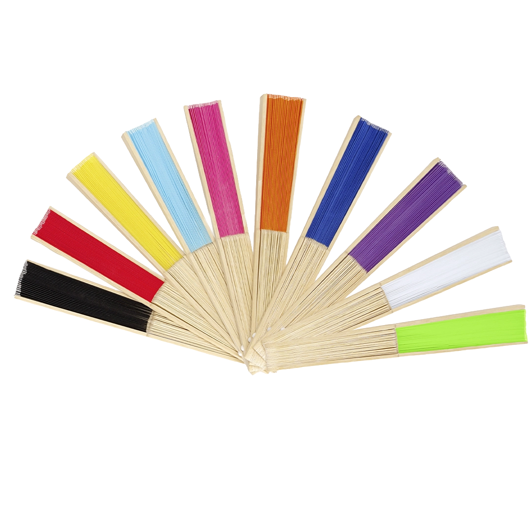 Éventail couleur en bambou - Mynor – Image 4