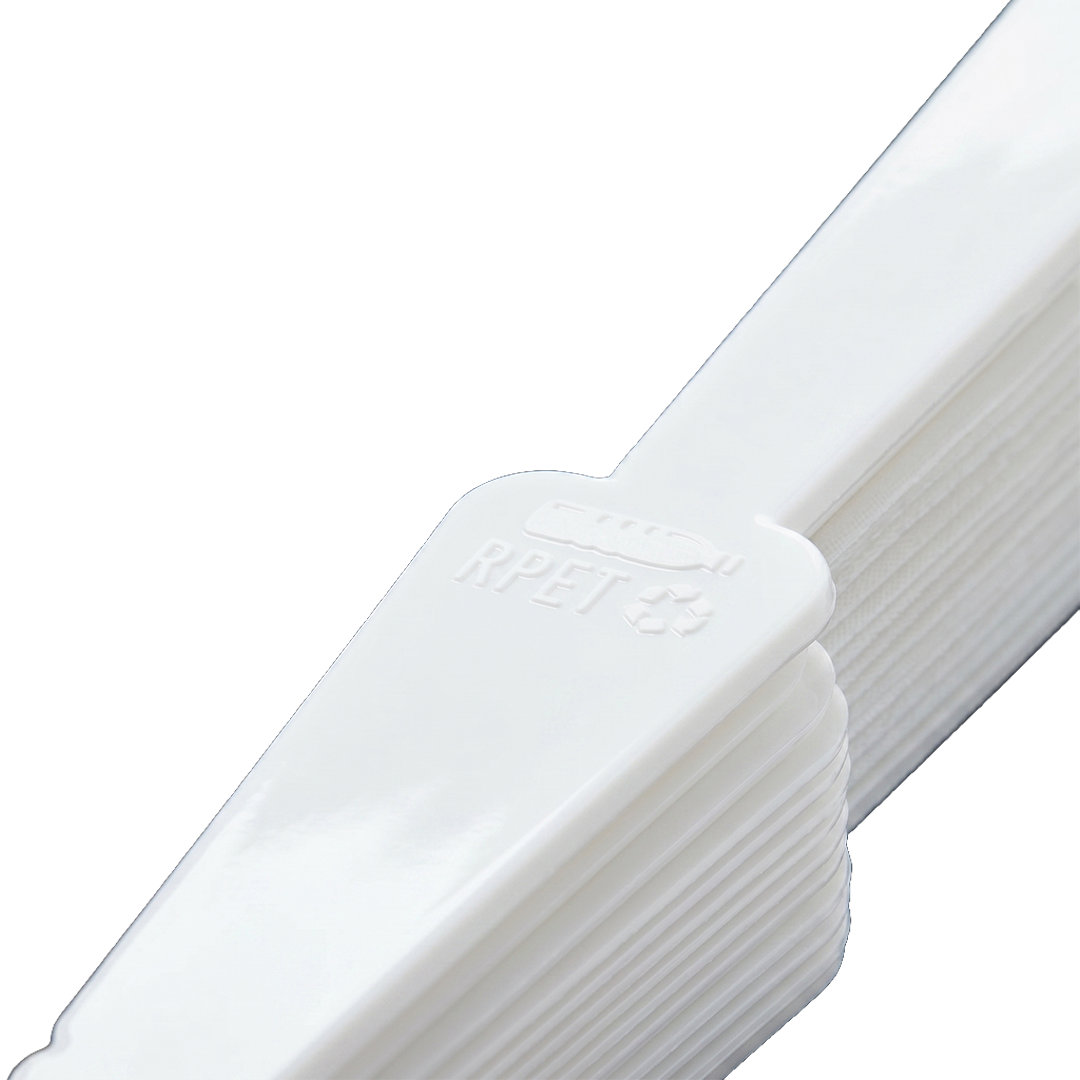Éventail blanc en matière recyclée - Pumik – Image 2